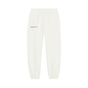 Pangaia heavyweight recycled cotton track pants in off-white, size small
